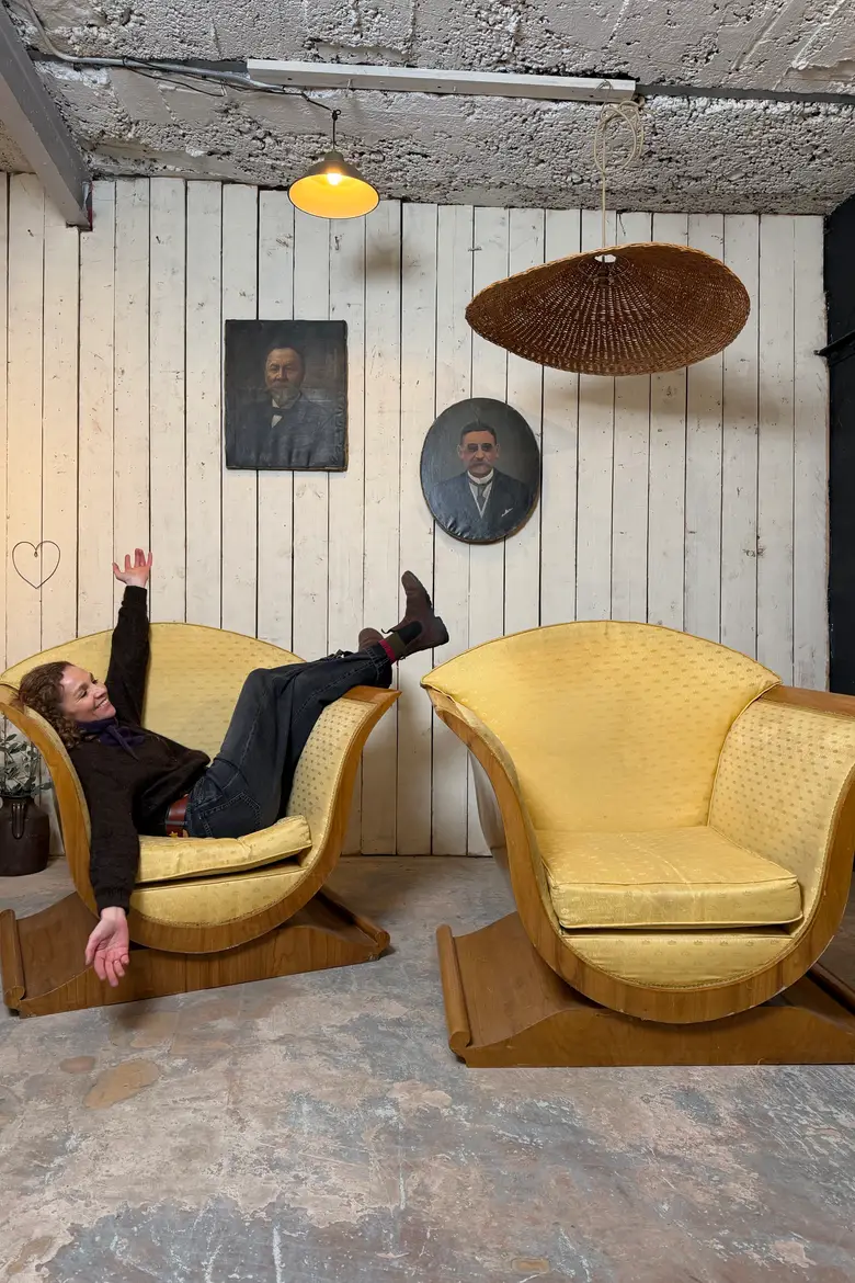 Paire de fauteuils Art Déco