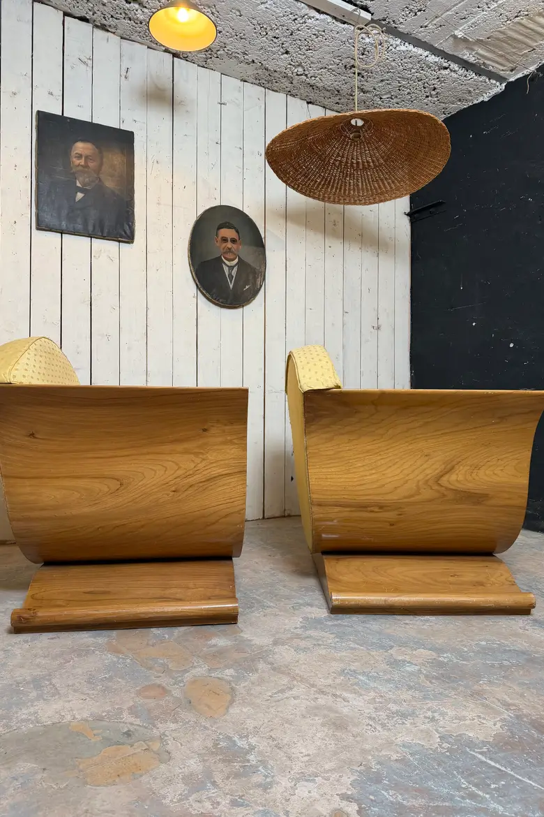 Paire de fauteuils Art Déco
