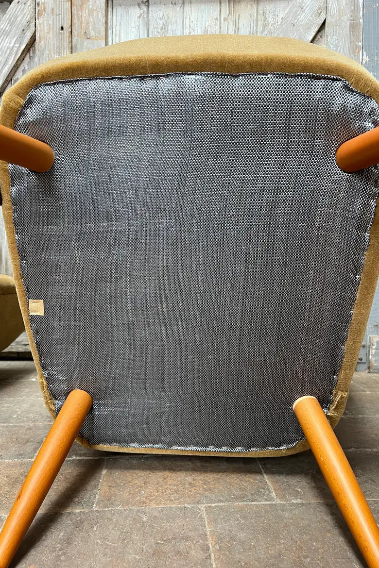Paire de fauteuils cocktails scandinaves 1950