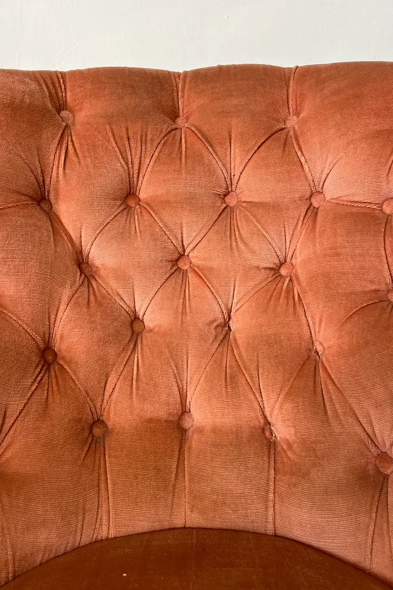 Paire de fauteuils crapaud Napoléon III