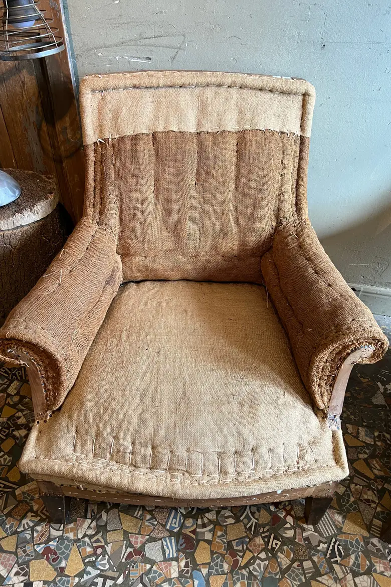 Paire de fauteuils de style Napoléon III Début XXème