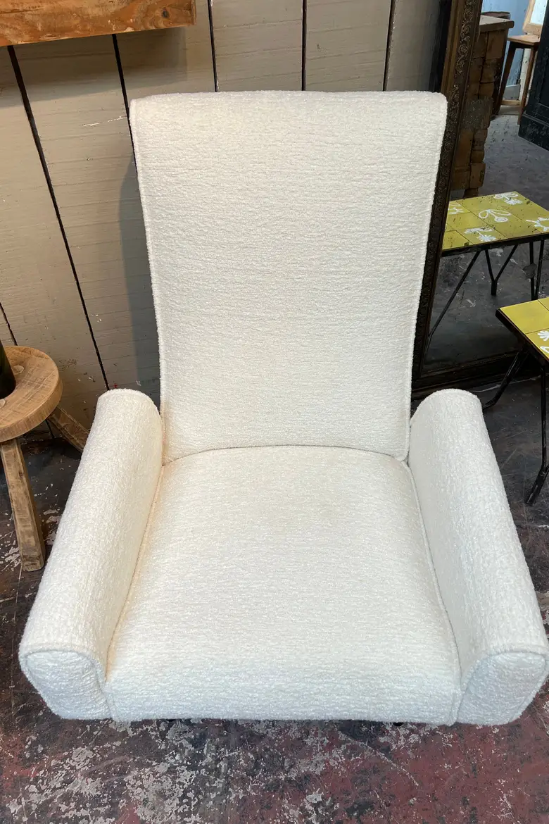 Paire de fauteuils Louis Paolozzi Années 50