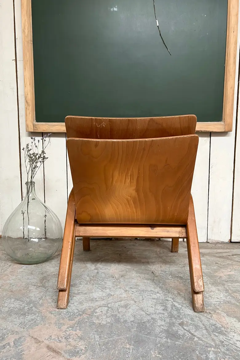 Paire de fauteuils modernes minimalistes Années 50