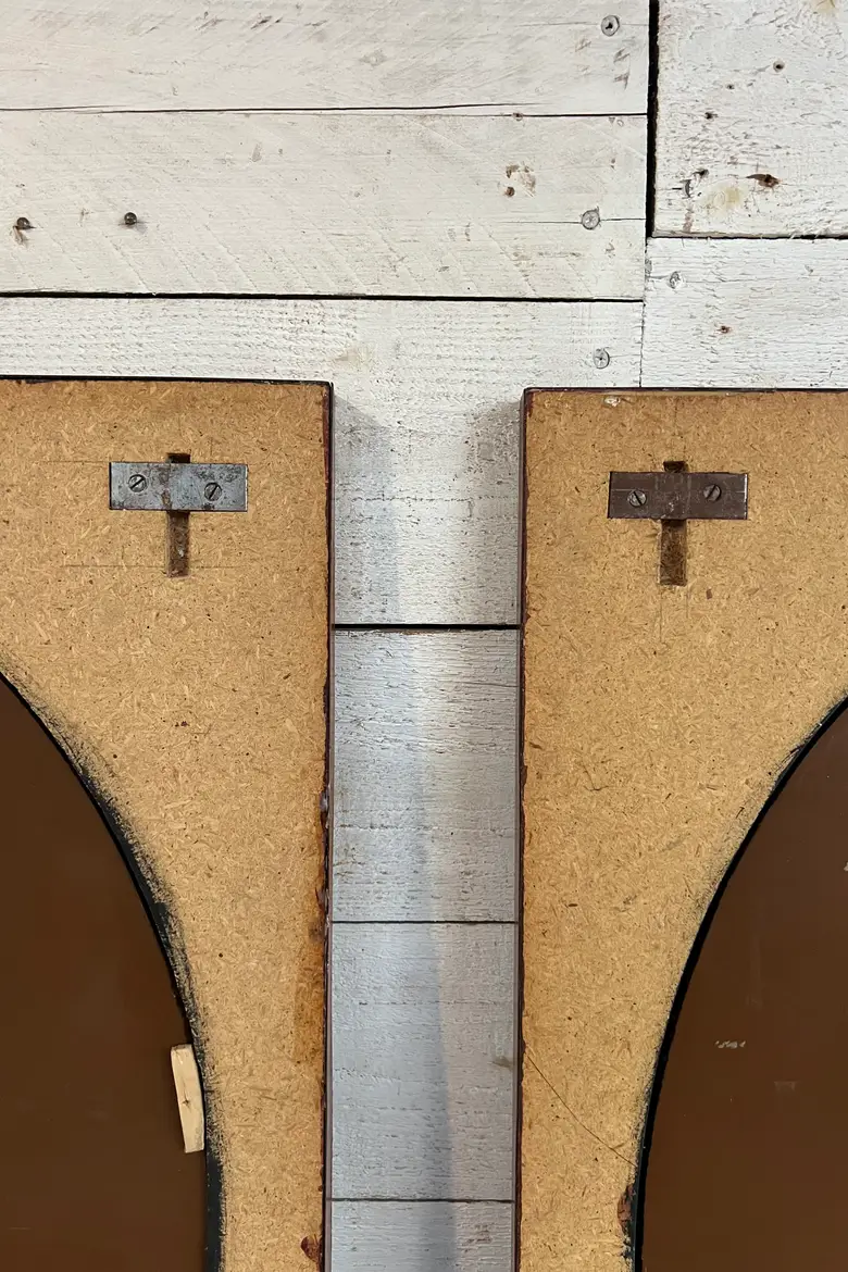 Paire de miroirs, années 1970