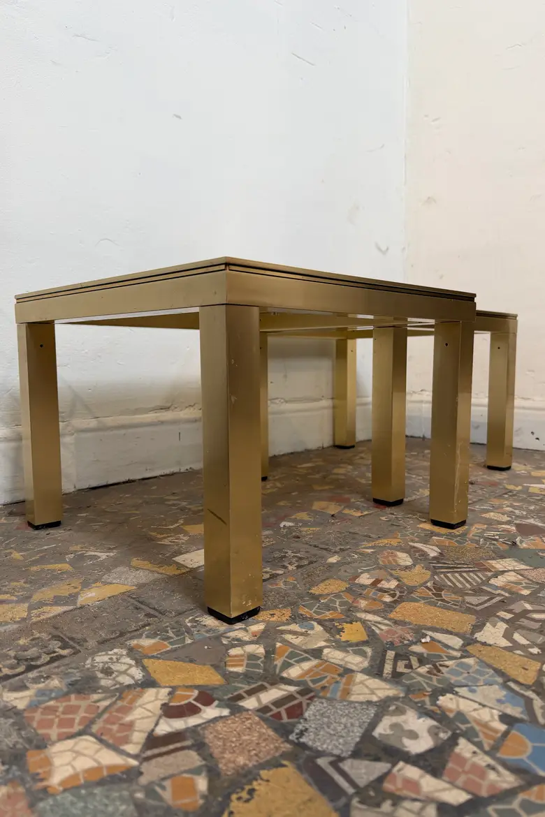 Paire de tables d’appoint Pierre Vandel
