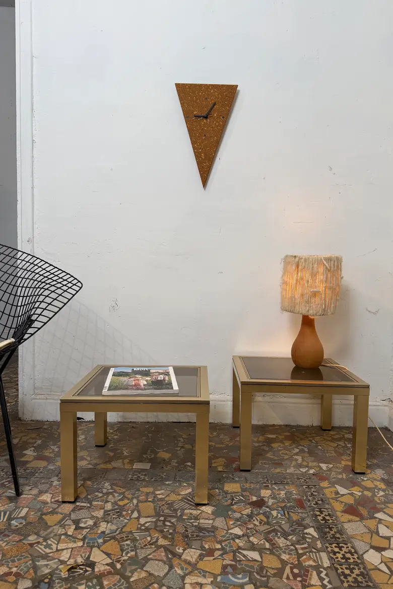 Paire de tables d’appoint Pierre Vandel