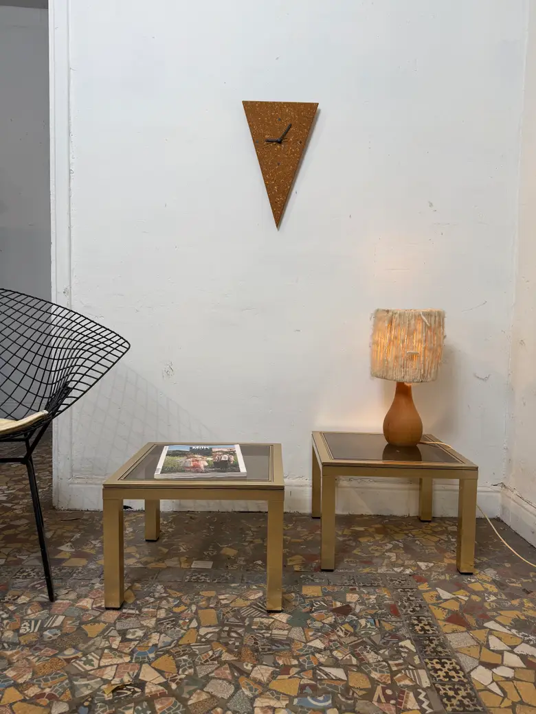 Paire de tables d’appoint Pierre Vandel — Paire de tables d’appoint Pierre Vandel