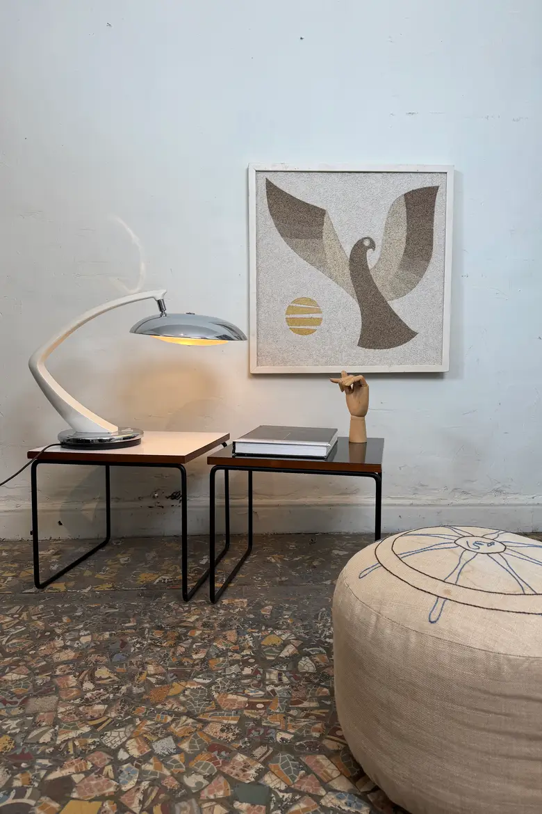 Paire de tables d’appoint Steiner – années 1970