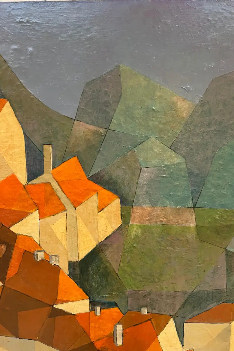 Peinture cubiste XXème