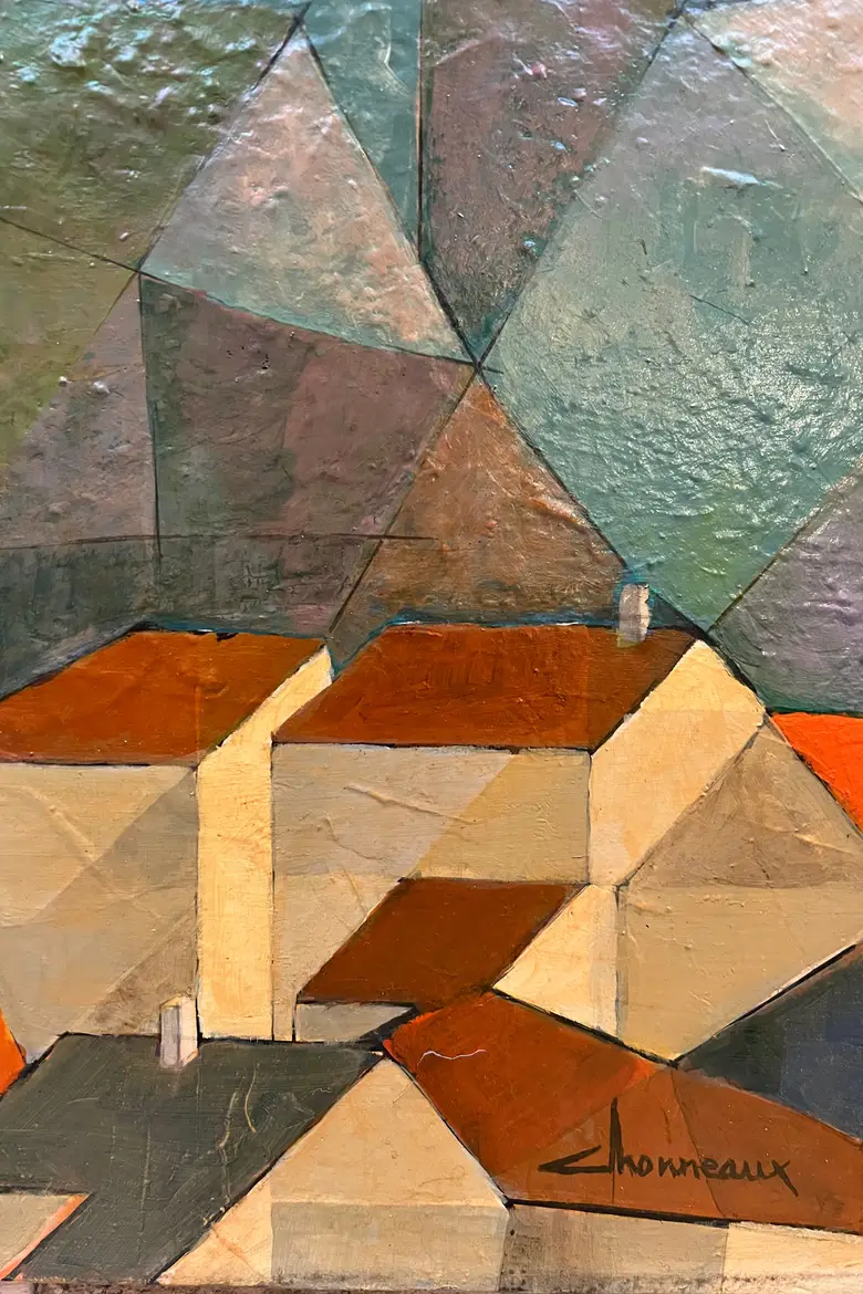 Peinture cubiste XXème