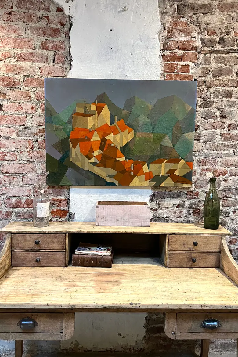Peinture cubiste XXème