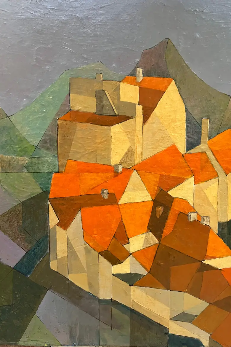 Peinture cubiste XXème