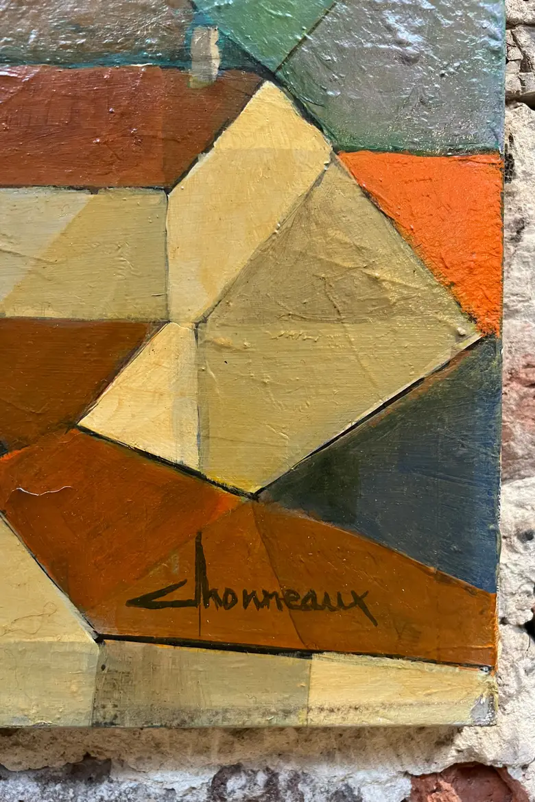 Peinture cubiste XXème