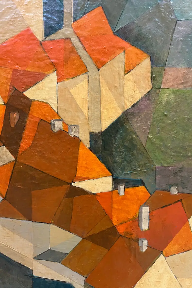 Peinture cubiste XXème