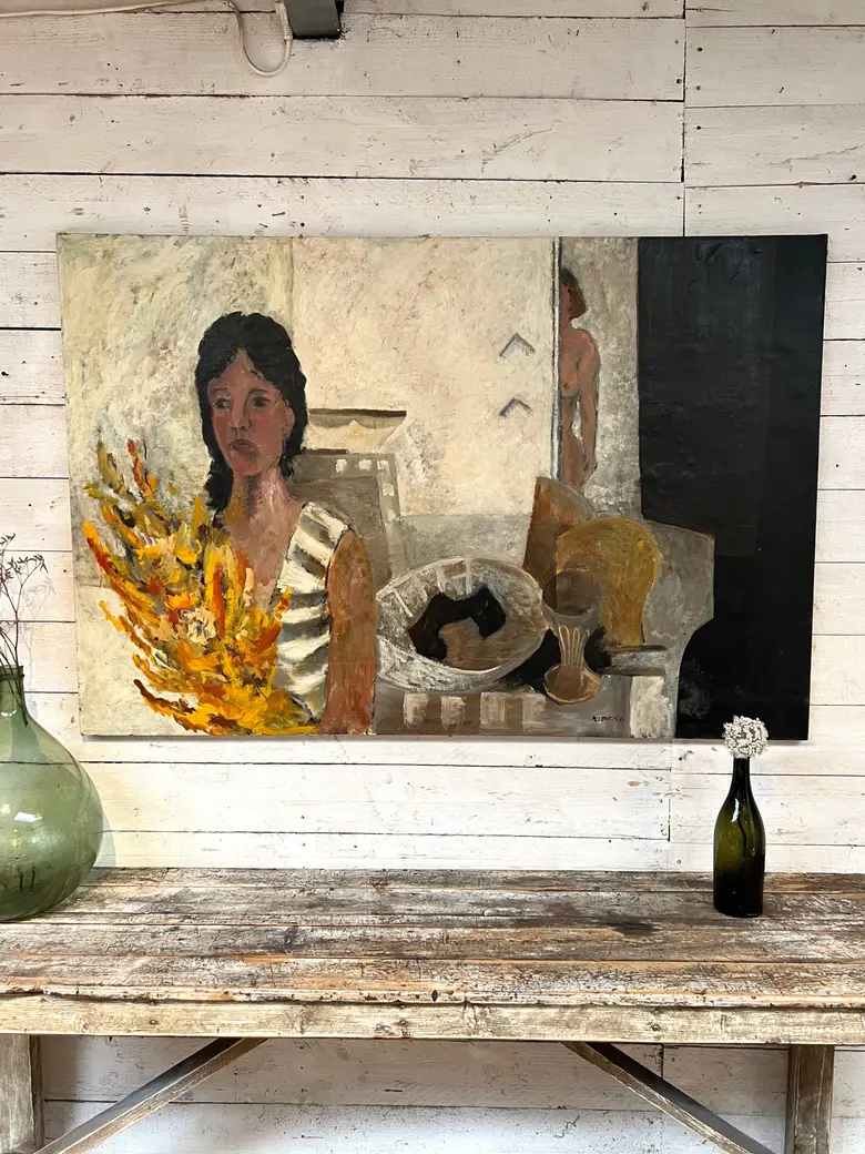 Peinture sur toile Années 60