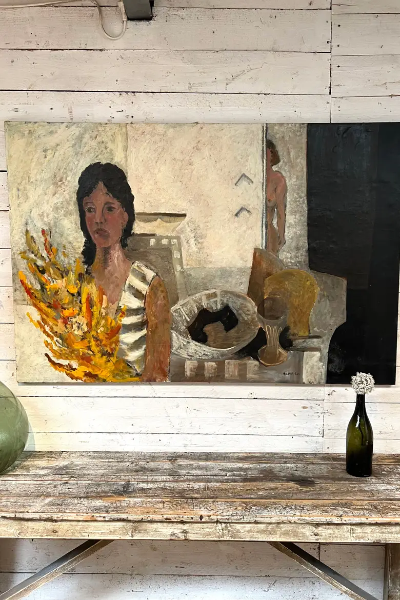 Peinture sur toile Années 60