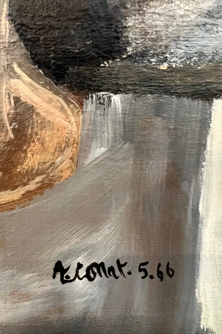 Peinture sur toile Années 60