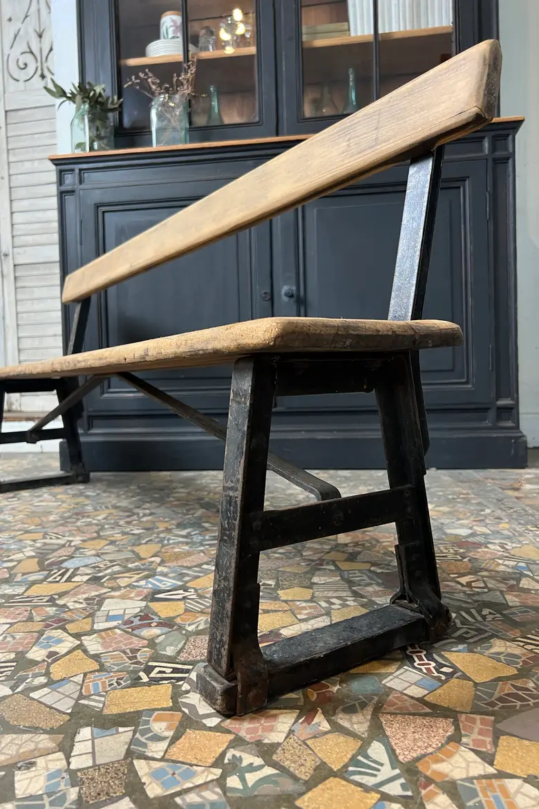 Petit banc d’école pour enfants