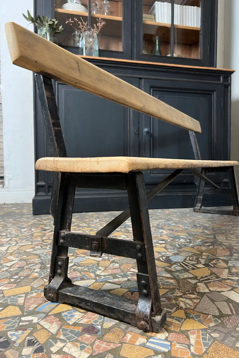 Petit banc d’école pour enfants