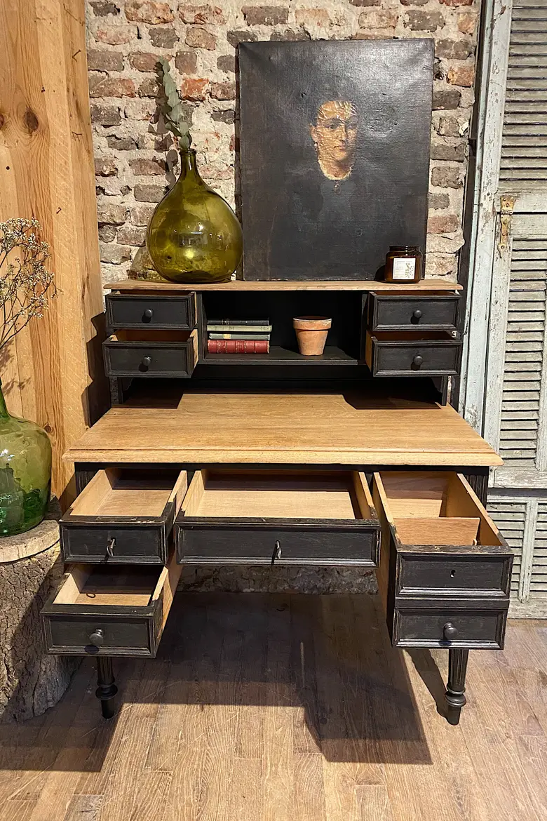 Petit bureau de style Napoléon III Début XXème