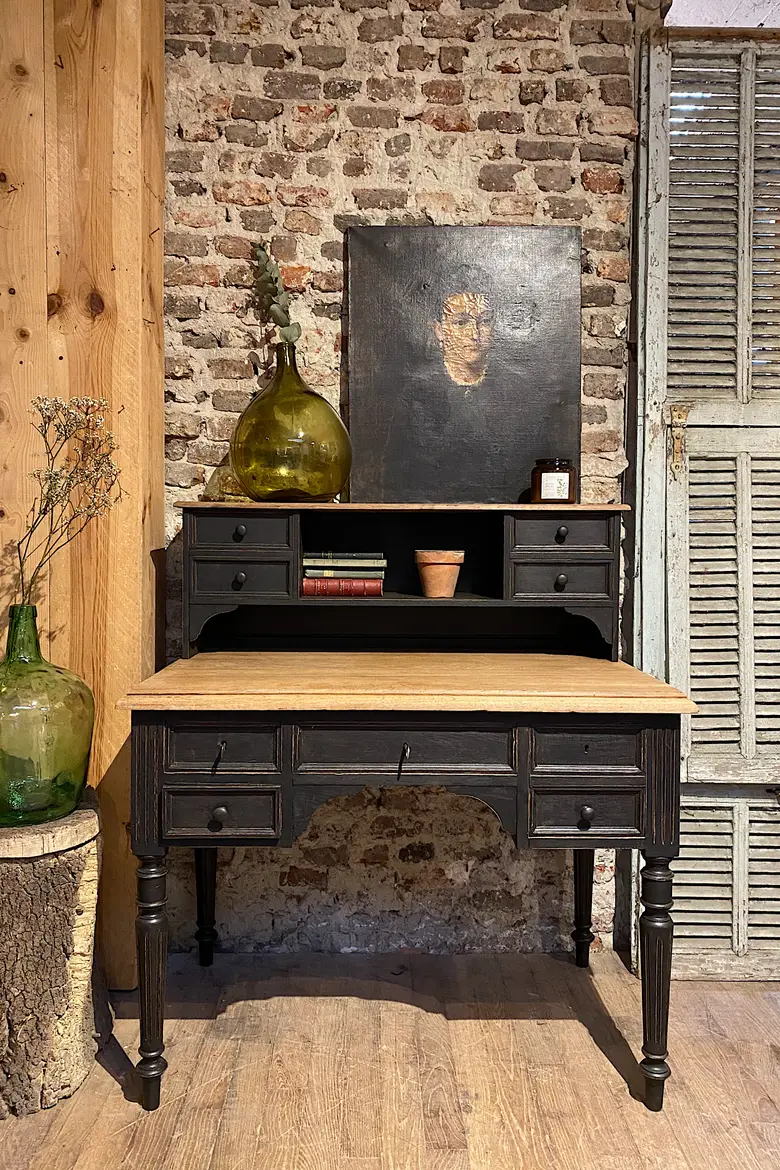 Petit bureau de style Napoléon III Début XXème
