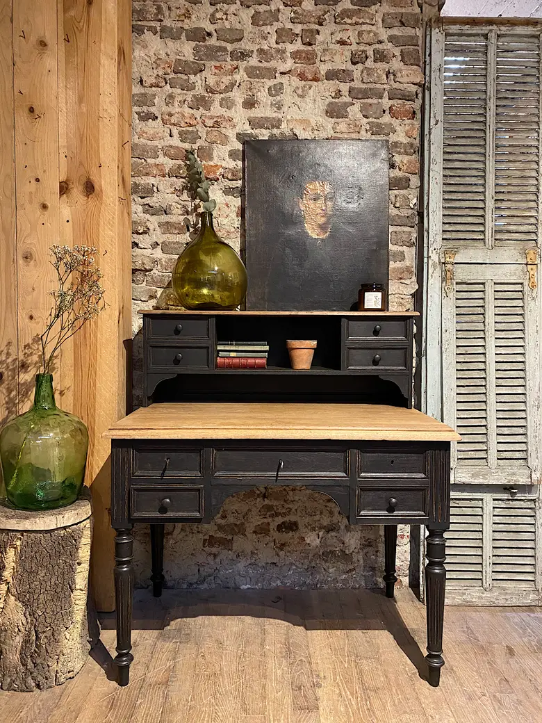 Petit bureau de style Napoléon III Début XXème