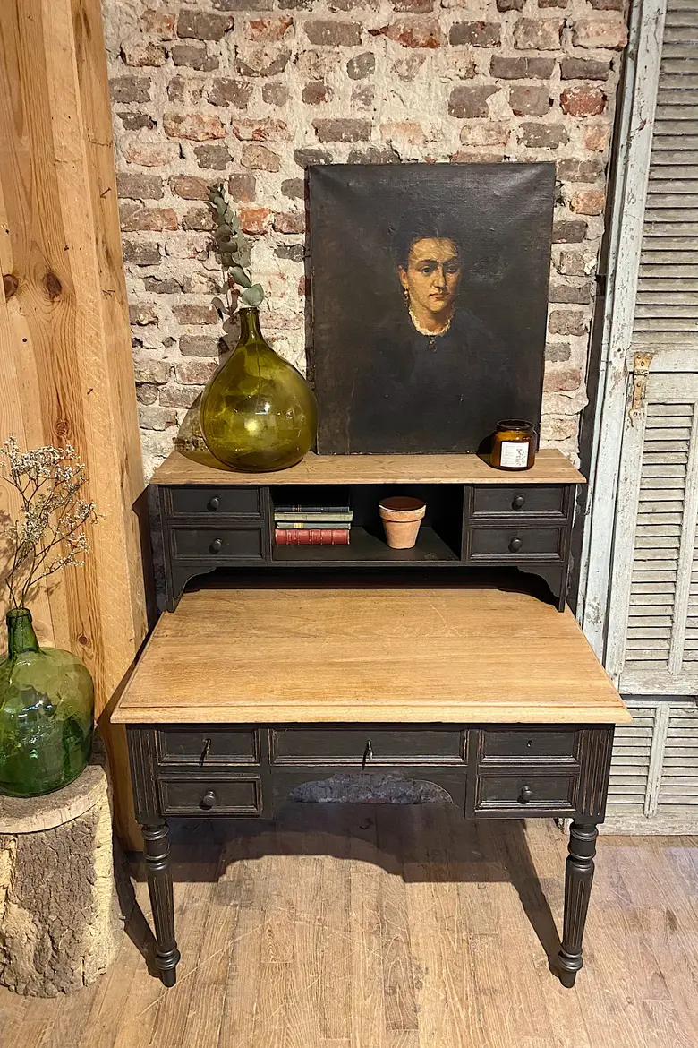 Petit bureau de style Napoléon III Début XXème