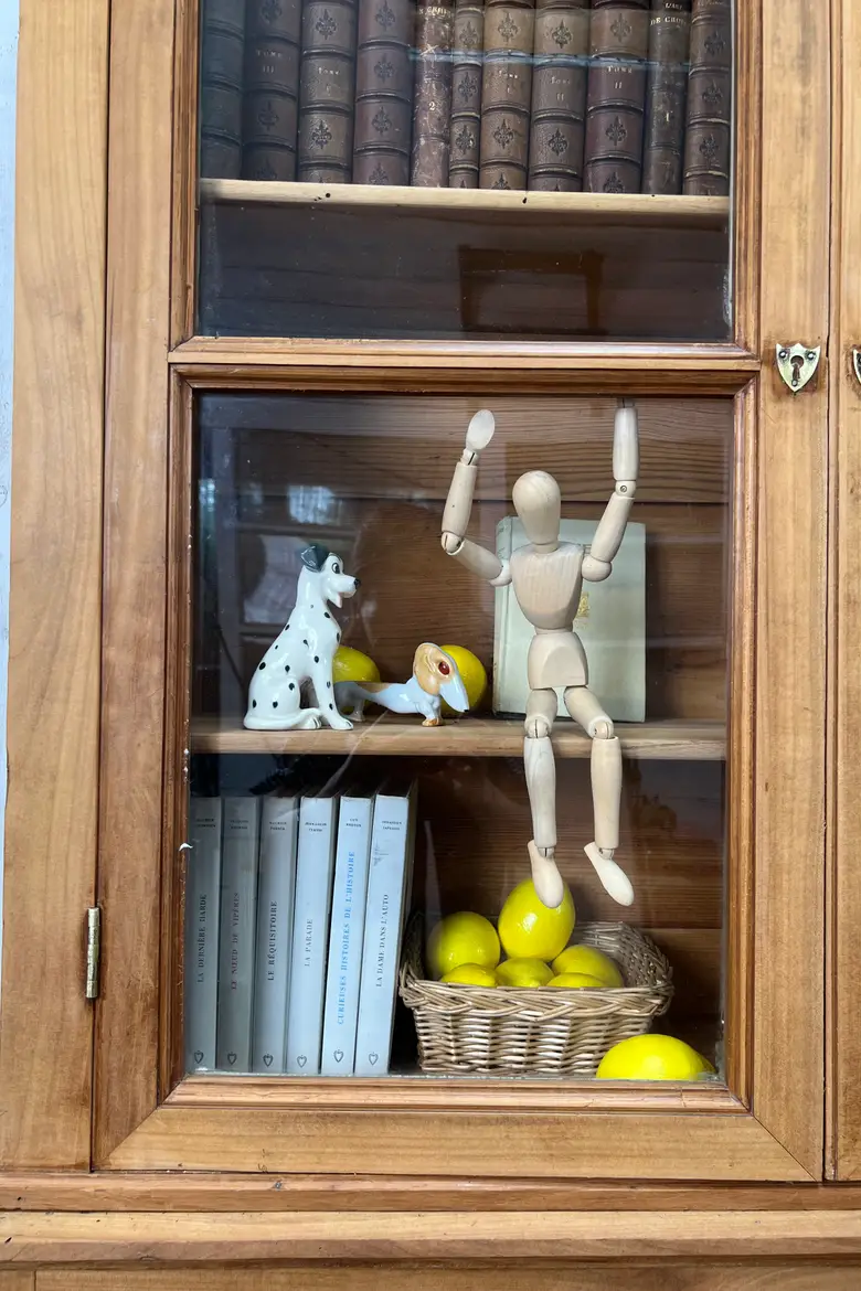 Petit deux corps en merisier