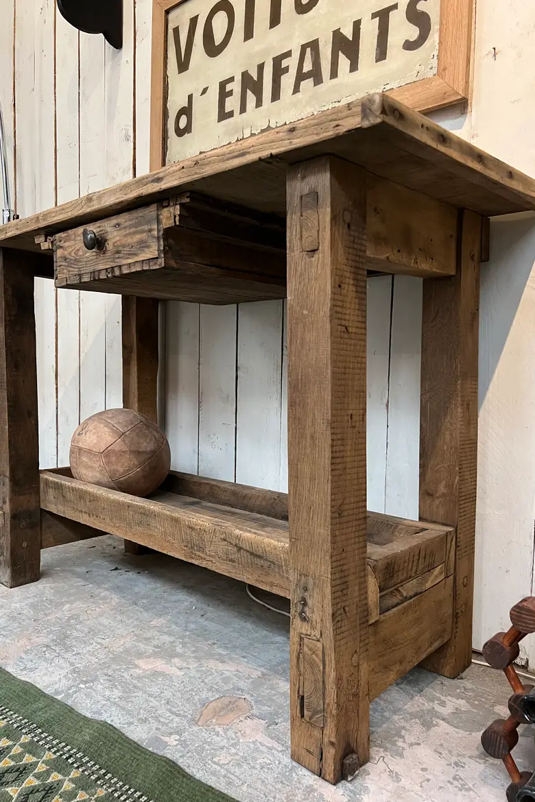 Petit établi d’atelier Début XXème