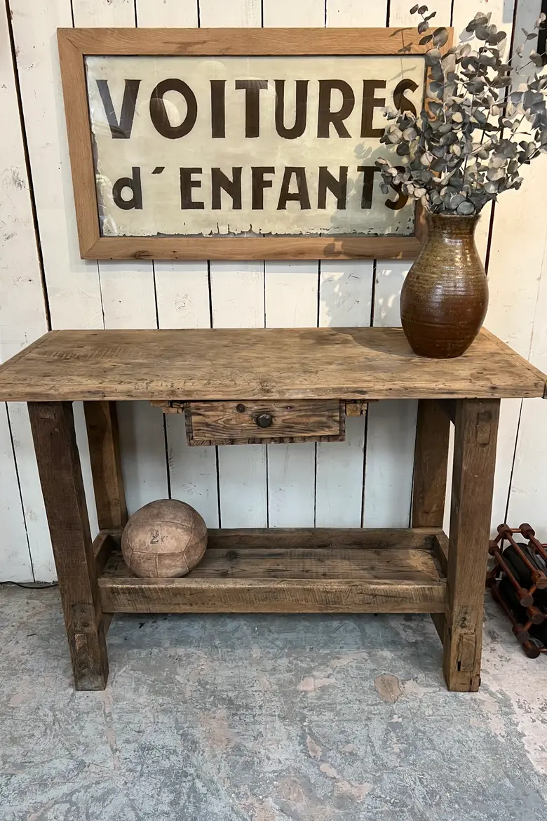 Petit établi d’atelier Début XXème