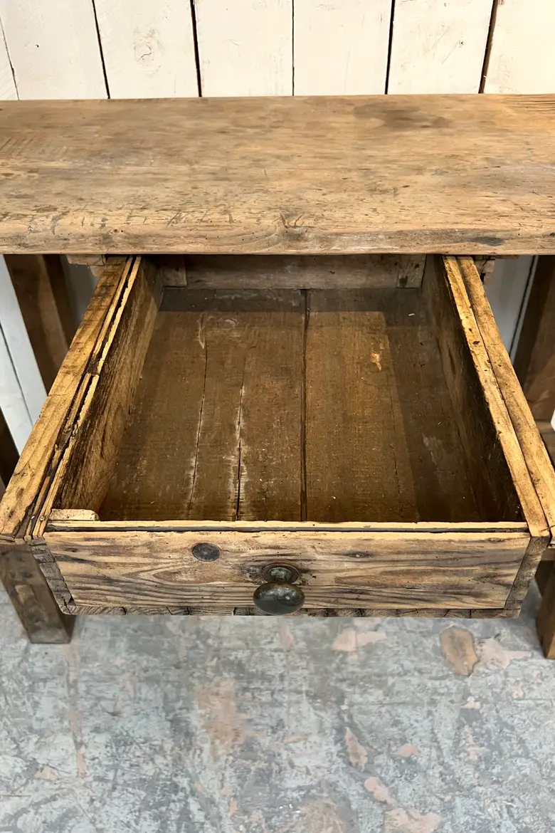 Petit établi d’atelier Début XXème