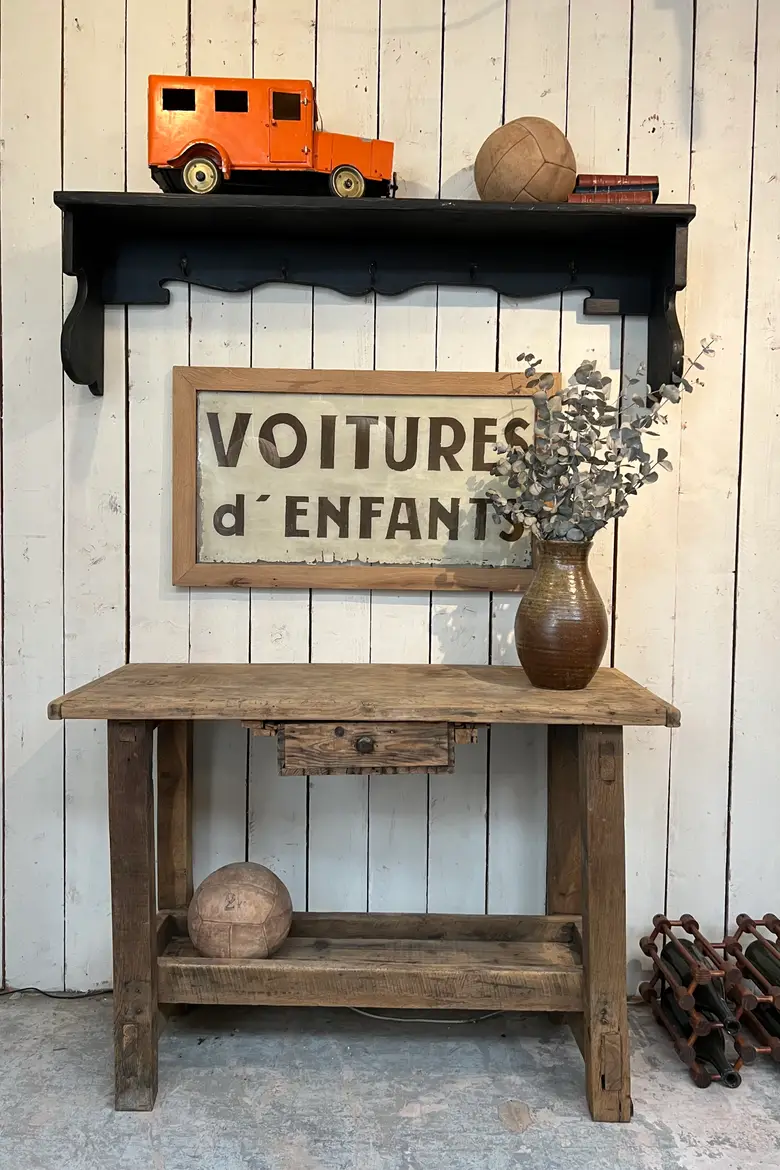 Petit établi d’atelier Début XXème