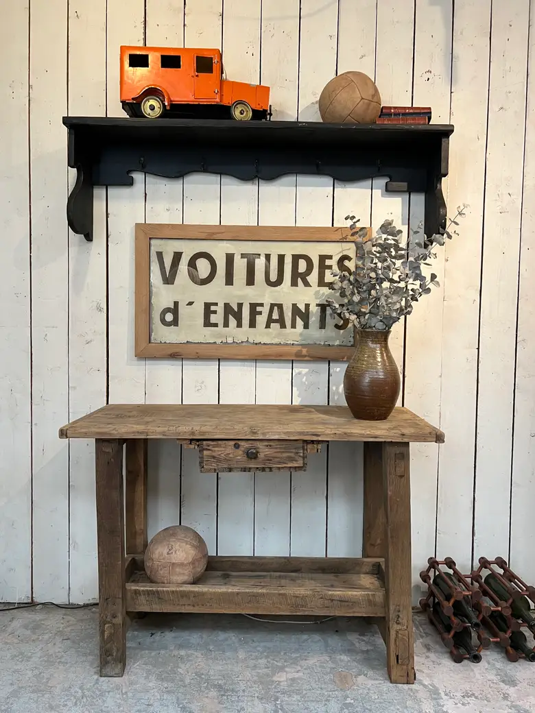 Petit établi d’atelier Début XXème