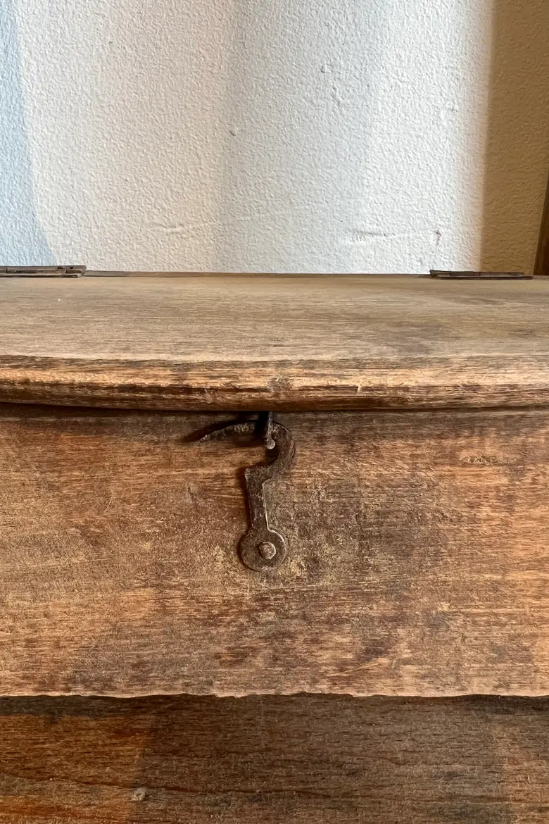 Petit établi de maîtrise en bois Début XXème