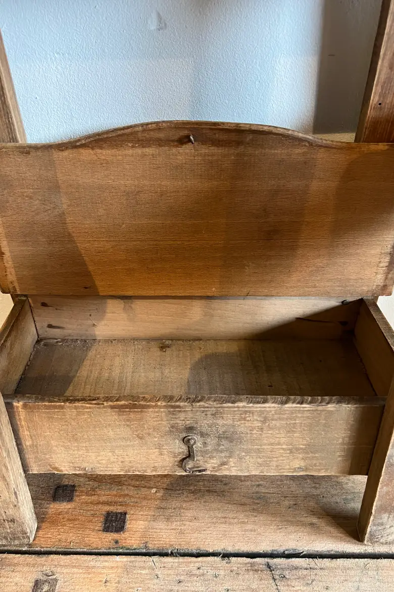 Petit établi de maîtrise en bois Début XXème