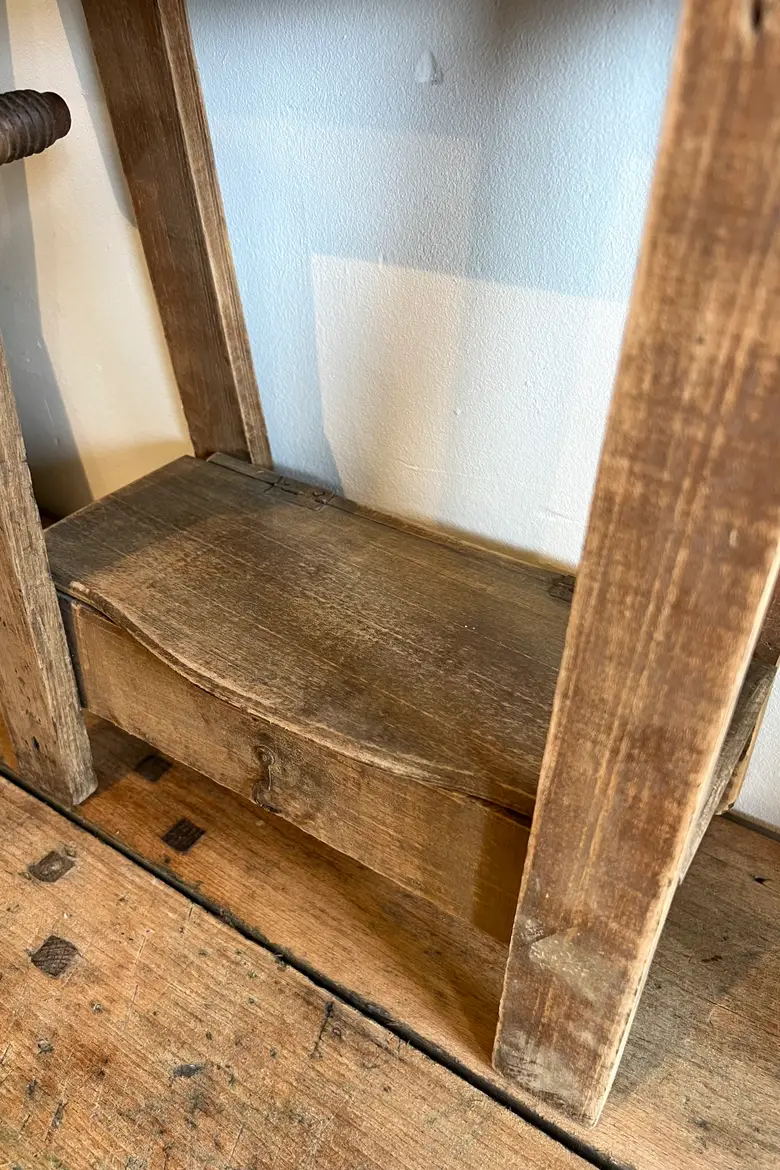Petit établi de maîtrise en bois Début XXème