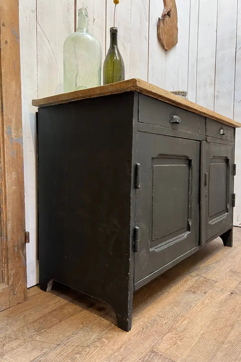 Petit meuble d’atelier en sapin Début XXème