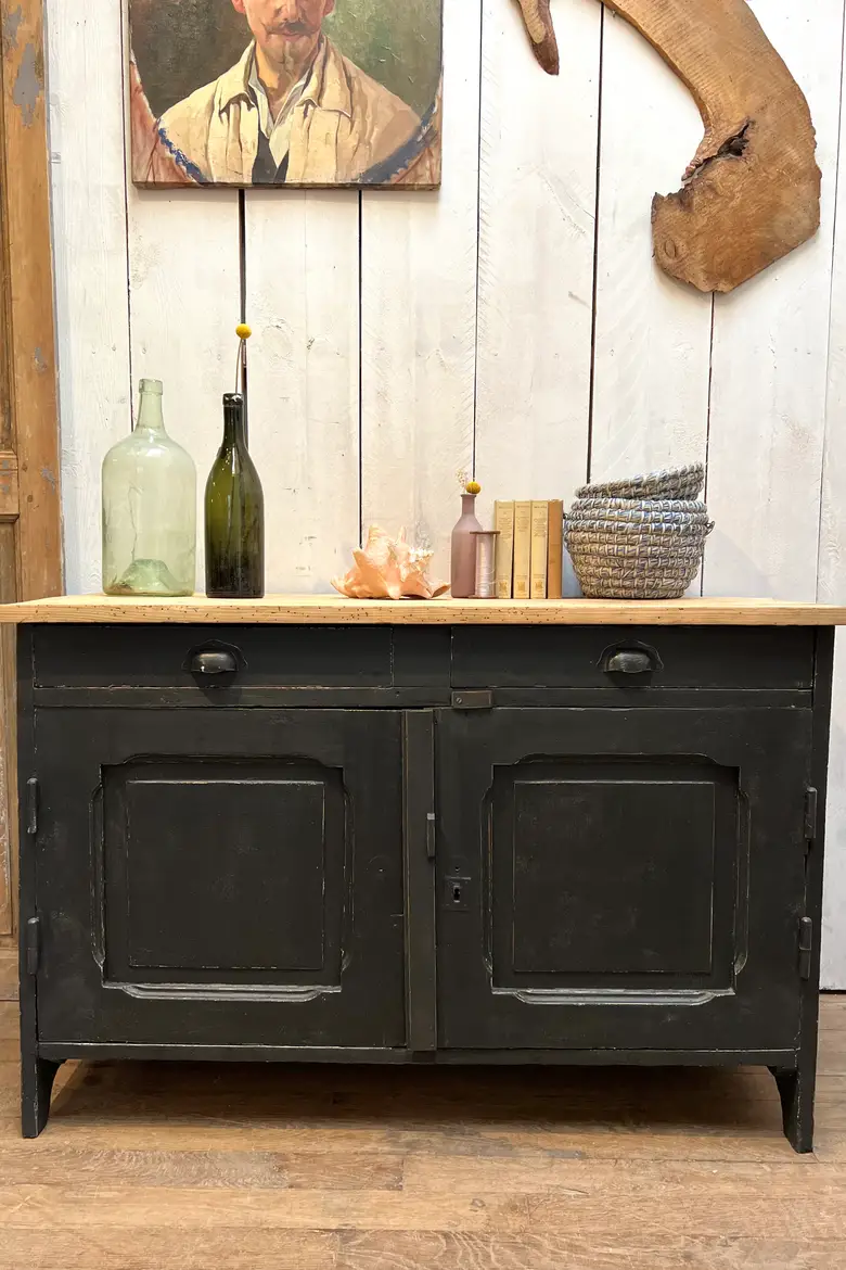 Petit meuble d’atelier en sapin Début XXème