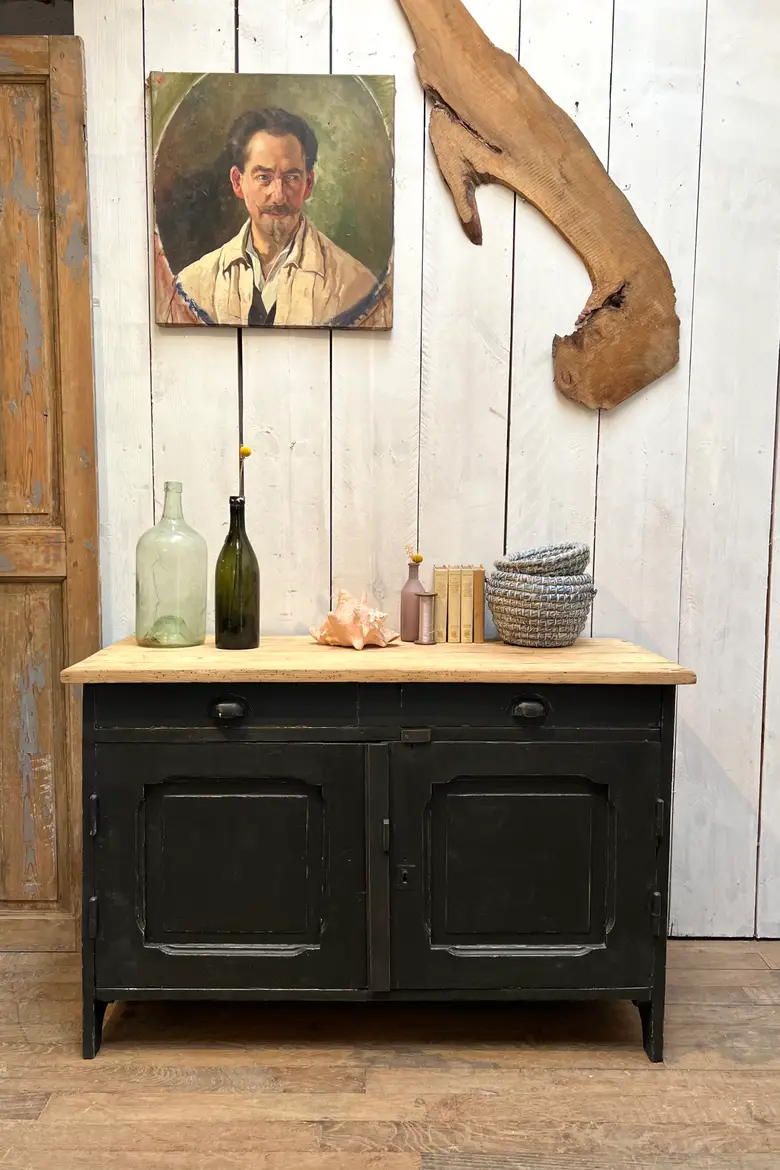 Petit meuble d’atelier en sapin Début XXème