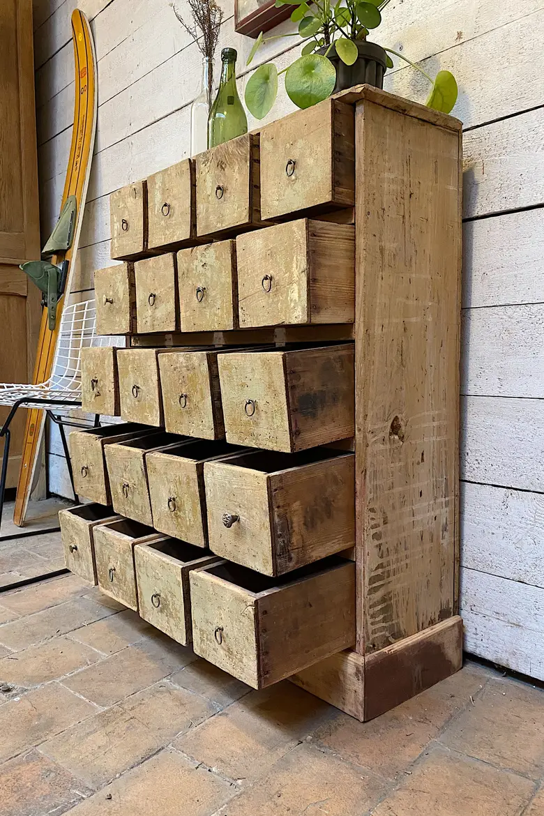 Petit meuble de quincaillerie Début XXème