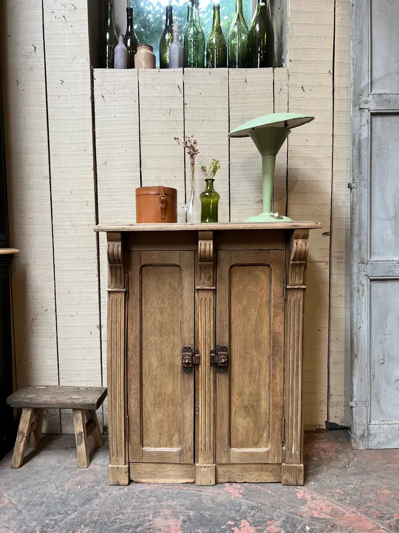 Petit meuble en chêne début 20ème