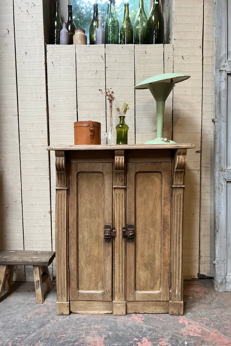 Petit meuble en chêne début 20ème