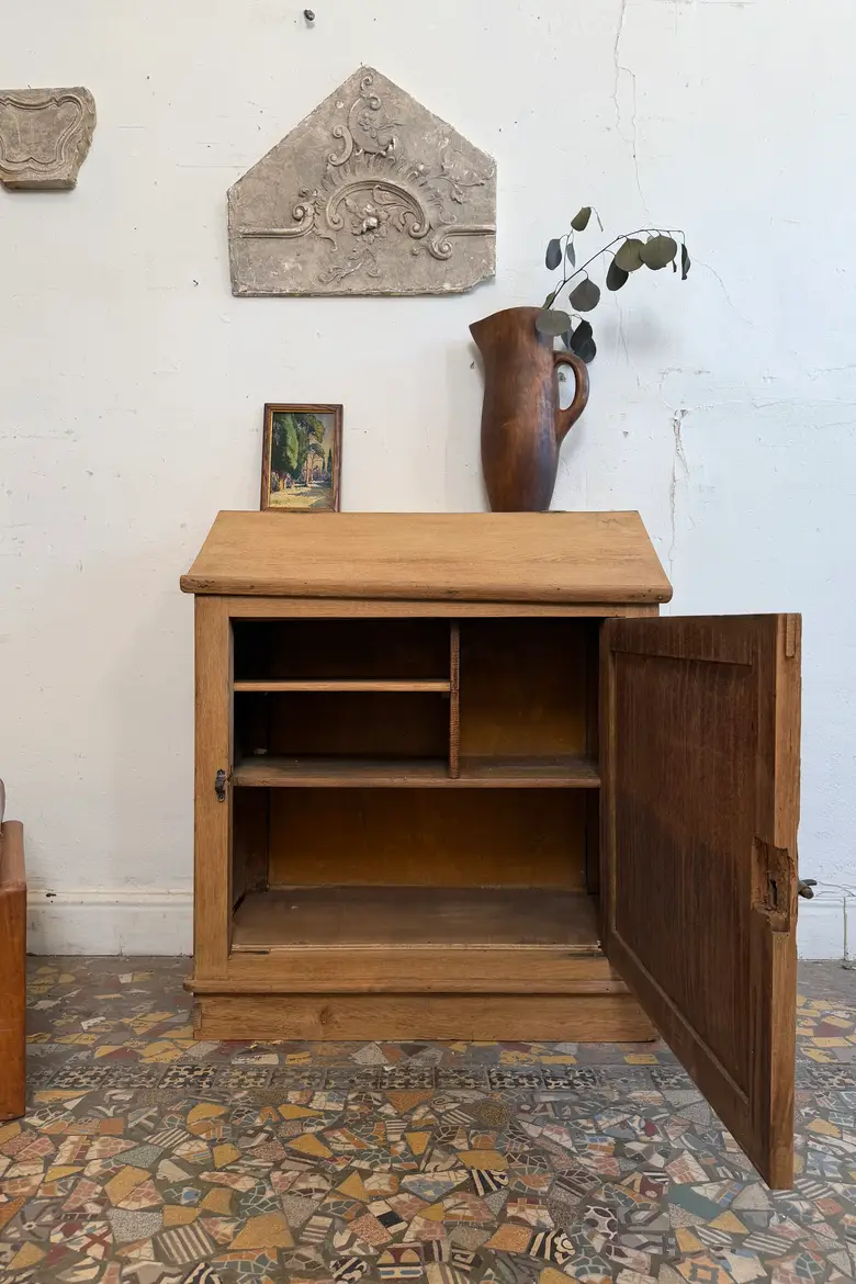 Petit meuble pupitre en chêne