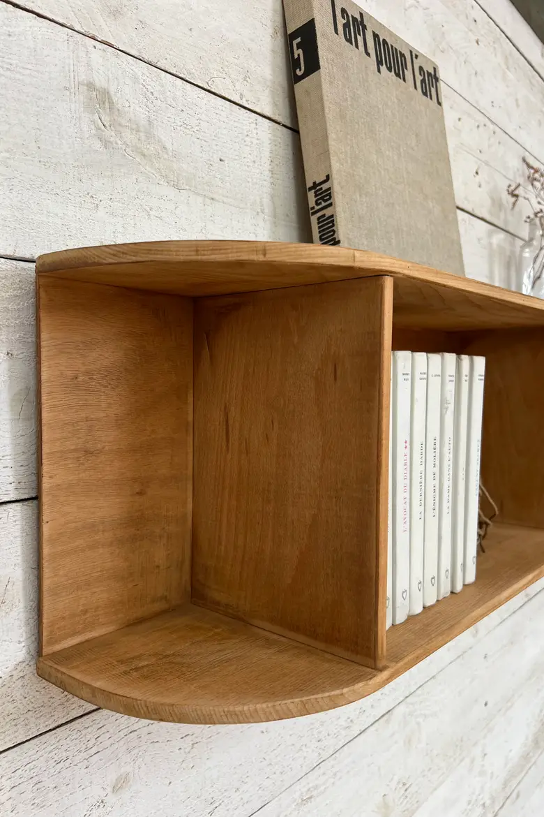 Petite étagère murale vintage – Années 50
