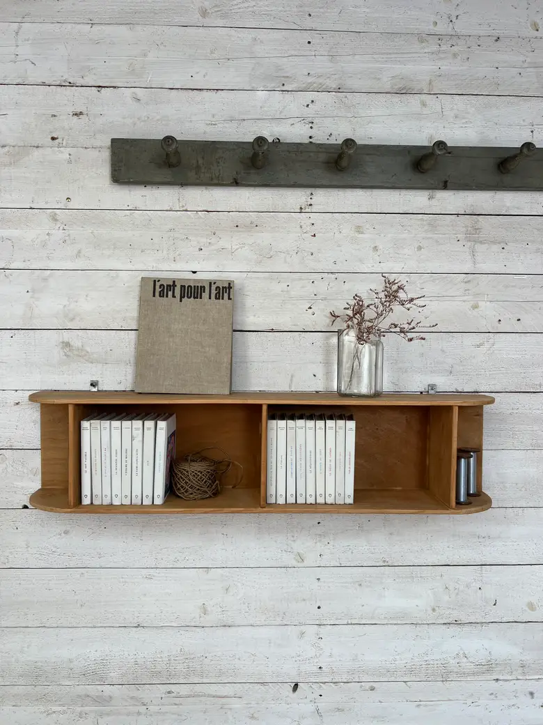 Petite étagère murale vintage – Années 50