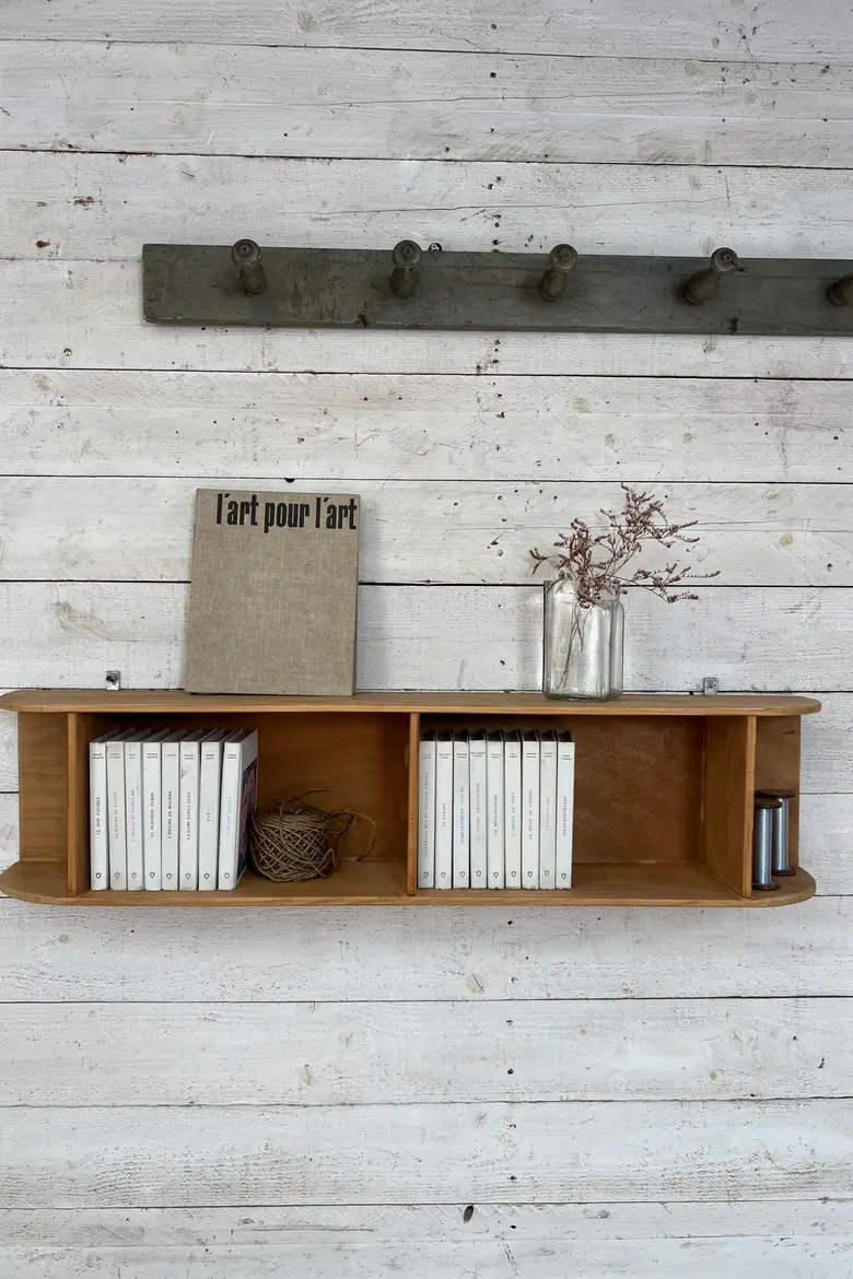 Petite étagère murale vintage – Années 50