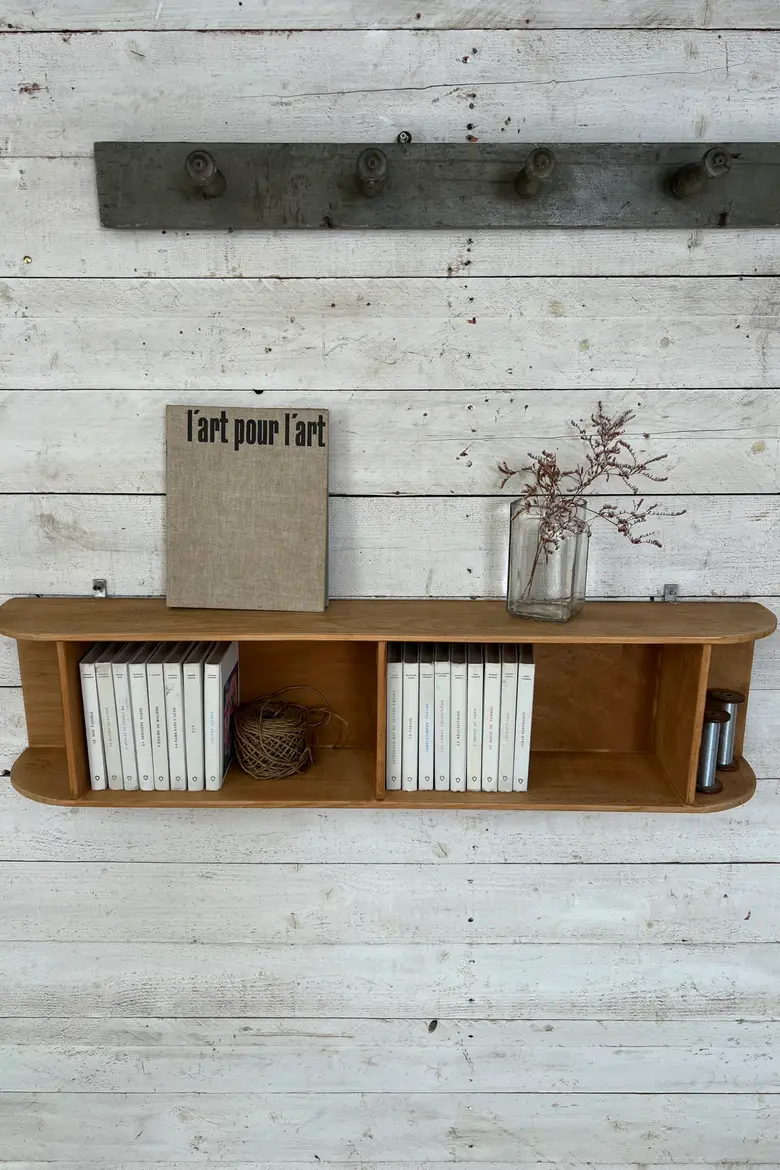 Petite étagère murale vintage – Années 50