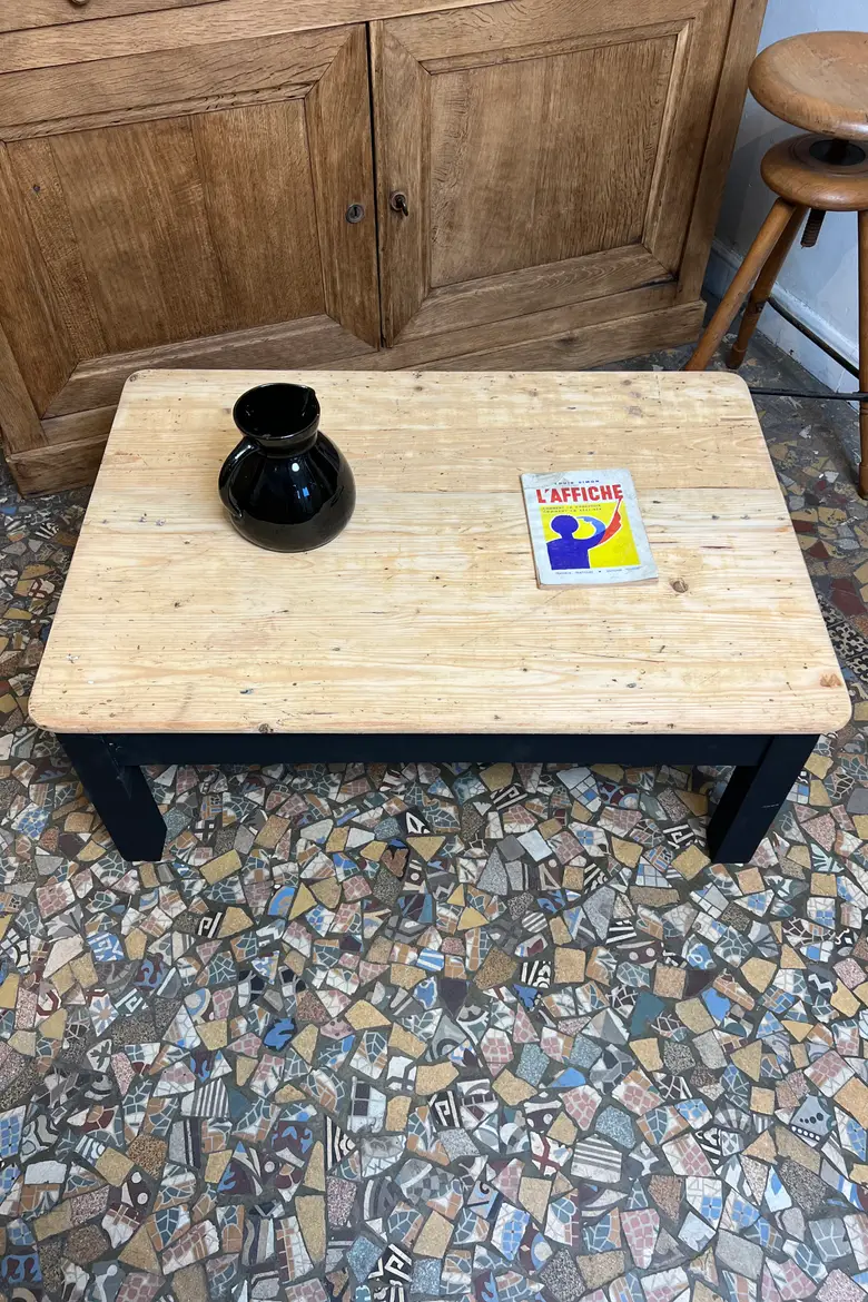 Petite table basse en sapin