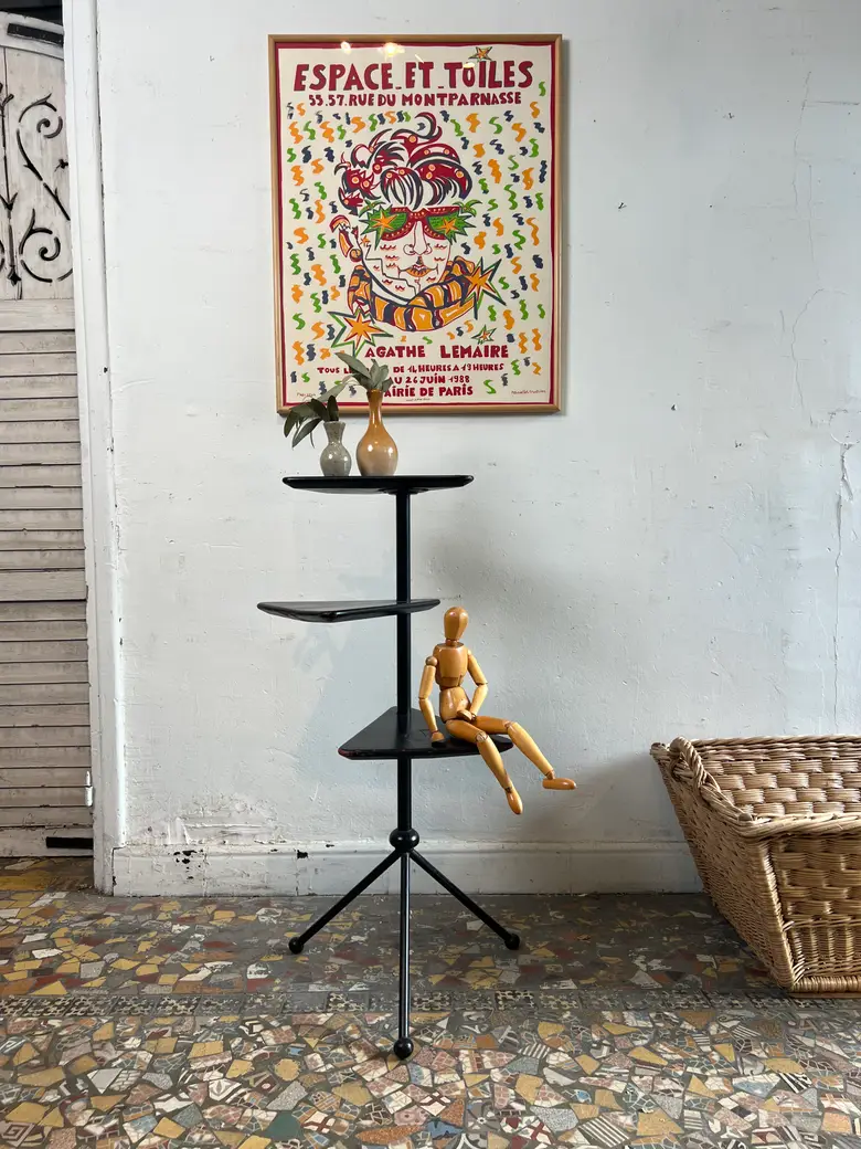 Petite table d’appoint tripode – Années 50