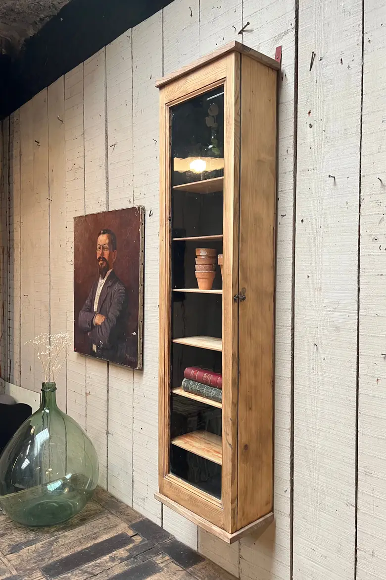 Petite vitrine à suspendre Début XXème
